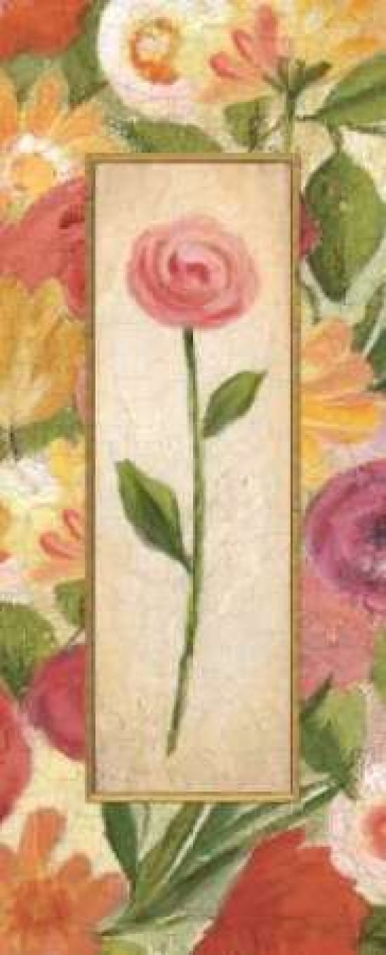 Posterazzi Sweet Romance Panel II Canvas Art - Daphne Brissonnet (24 x 48)