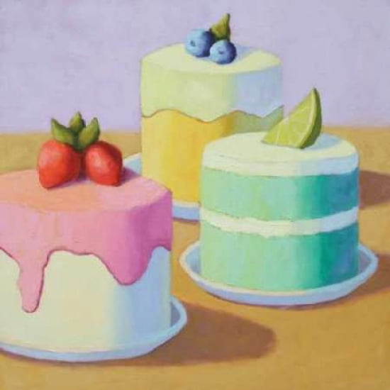 Posterazzi Sweet Trio Canvas Art - Patricia Doherty (24 x 24)