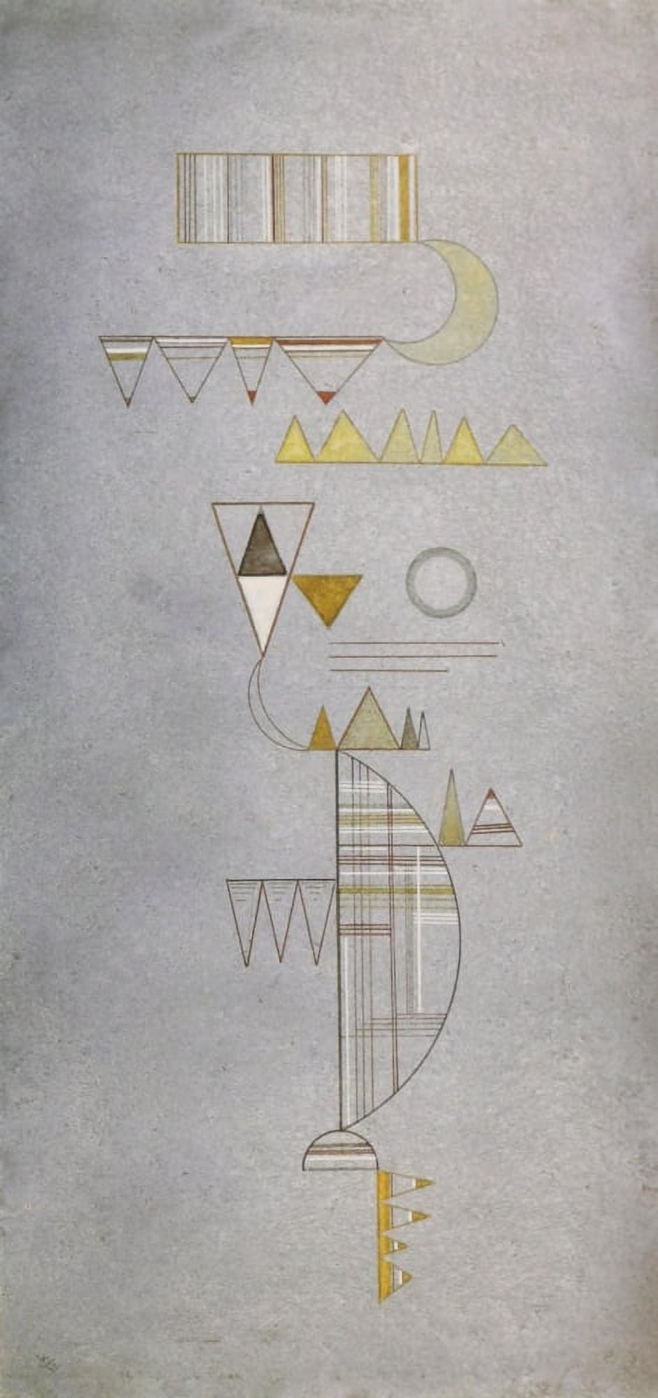 Posterazzi Sweetish 1932 Canvas Art - Wassily Kandinsky (24 x 36)