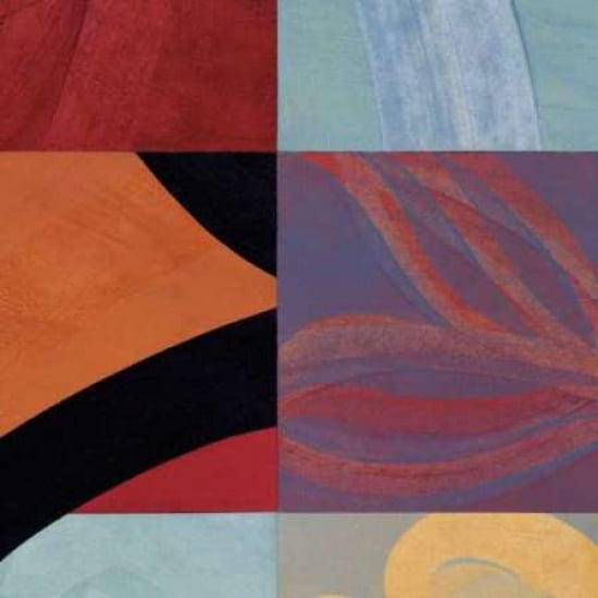 Posterazzi Synergistic Interchange II Canvas Art - Leslie Emery (24 x 24)