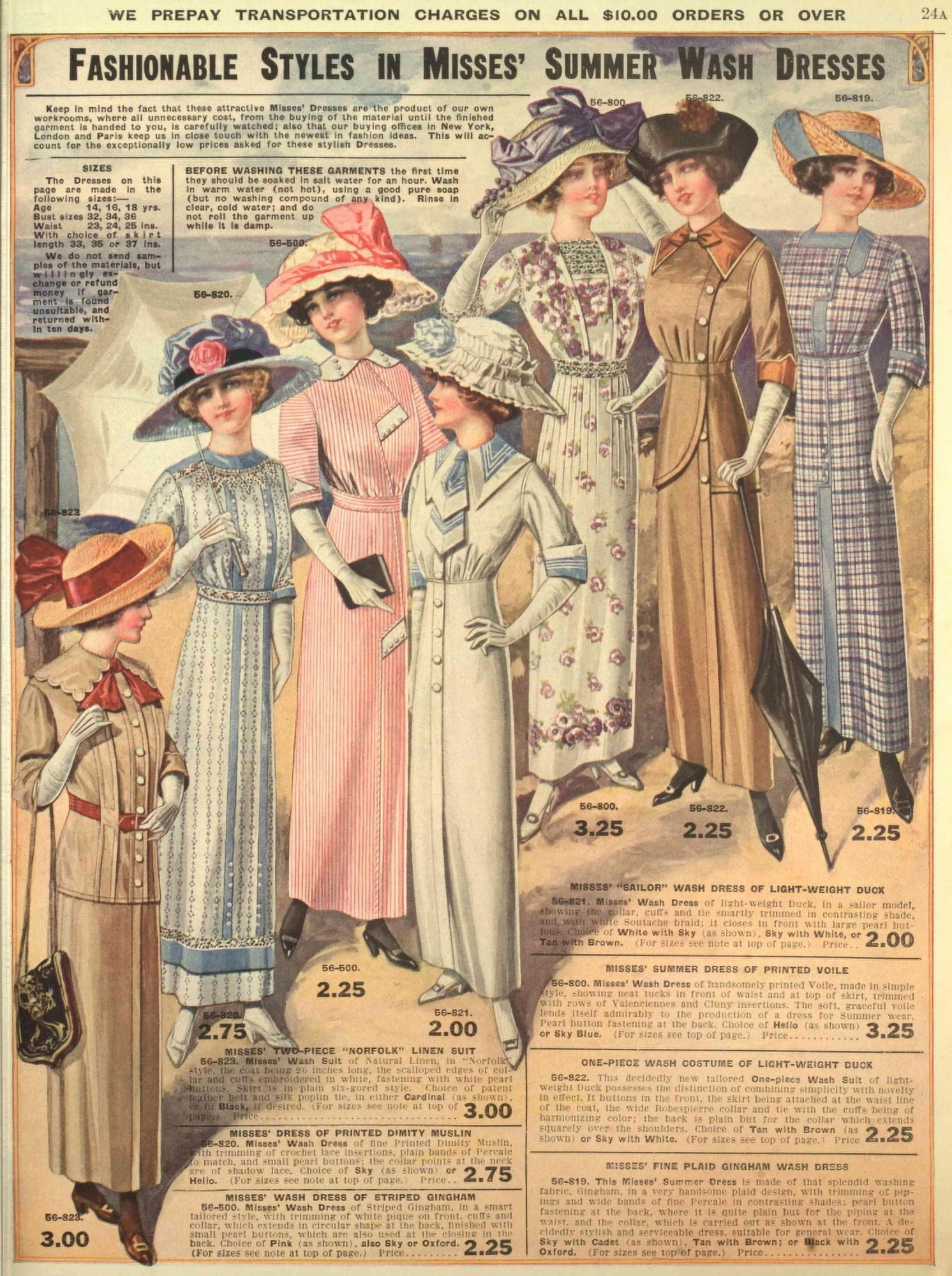 Posterazzi T Eaton Fall & Winter Catalogue 1913 Fashionable Styles Canvas Art - Unknown (24 x 36)