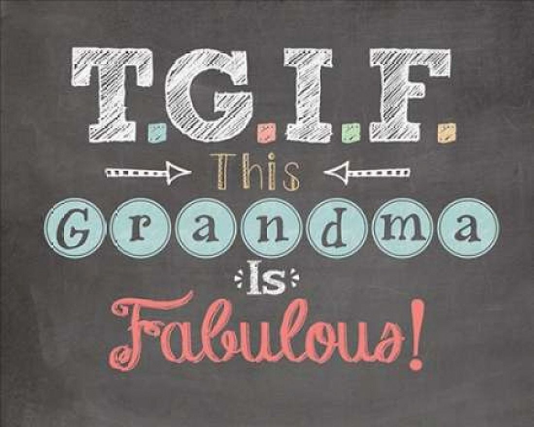 Posterazzi T Grandma IF Canvas Art - Jo Moulton (24 x 30)