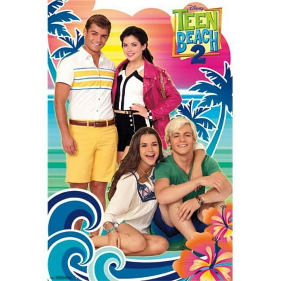 Posterazzi TIARP13603 Teen Beach Movie 2 - Group Poster Print - 22 x 34 in.