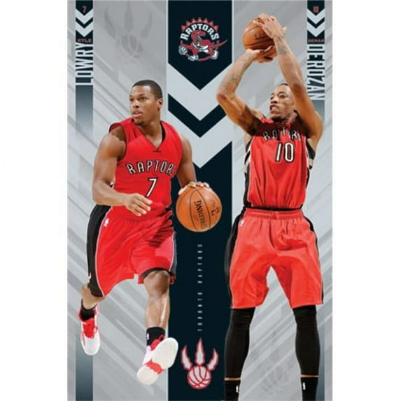 Posterazzi TIARP13993 Toronto Raptors - Duo 15 Poster Print - 24 x 36 in.