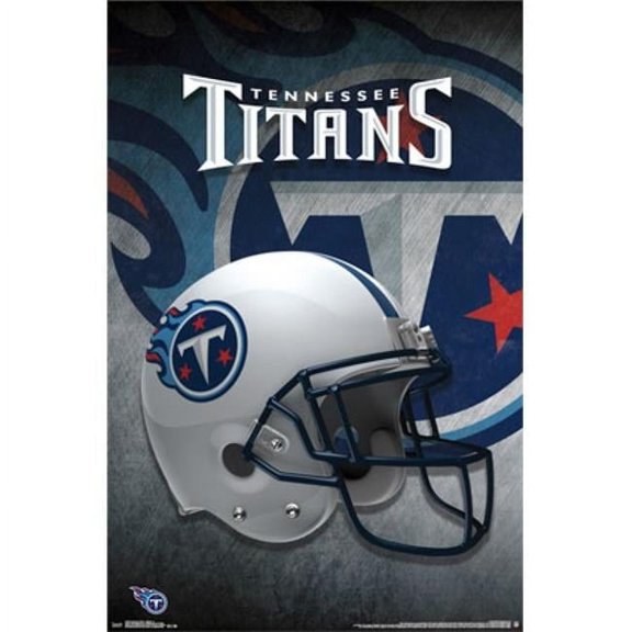 Posterazzi TIARP14169 Tennessee Titans - Helmet 15 Poster Print - 22 x 34 in.