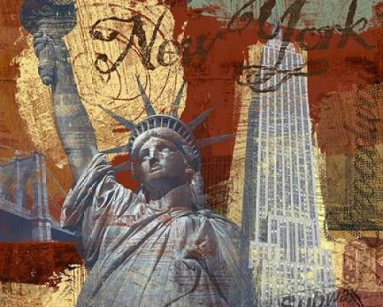 Posterazzi TOUR NEW YORK Canvas Art - Eric Yang (24 x 30)