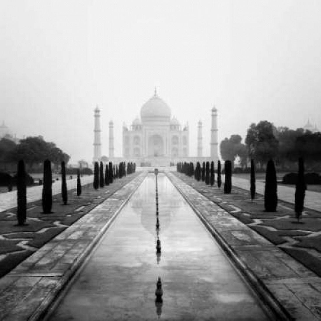 Posterazzi Taj Mahal - A Tribute to Beauty Canvas Art - Nina Papiorek (24 x 24)