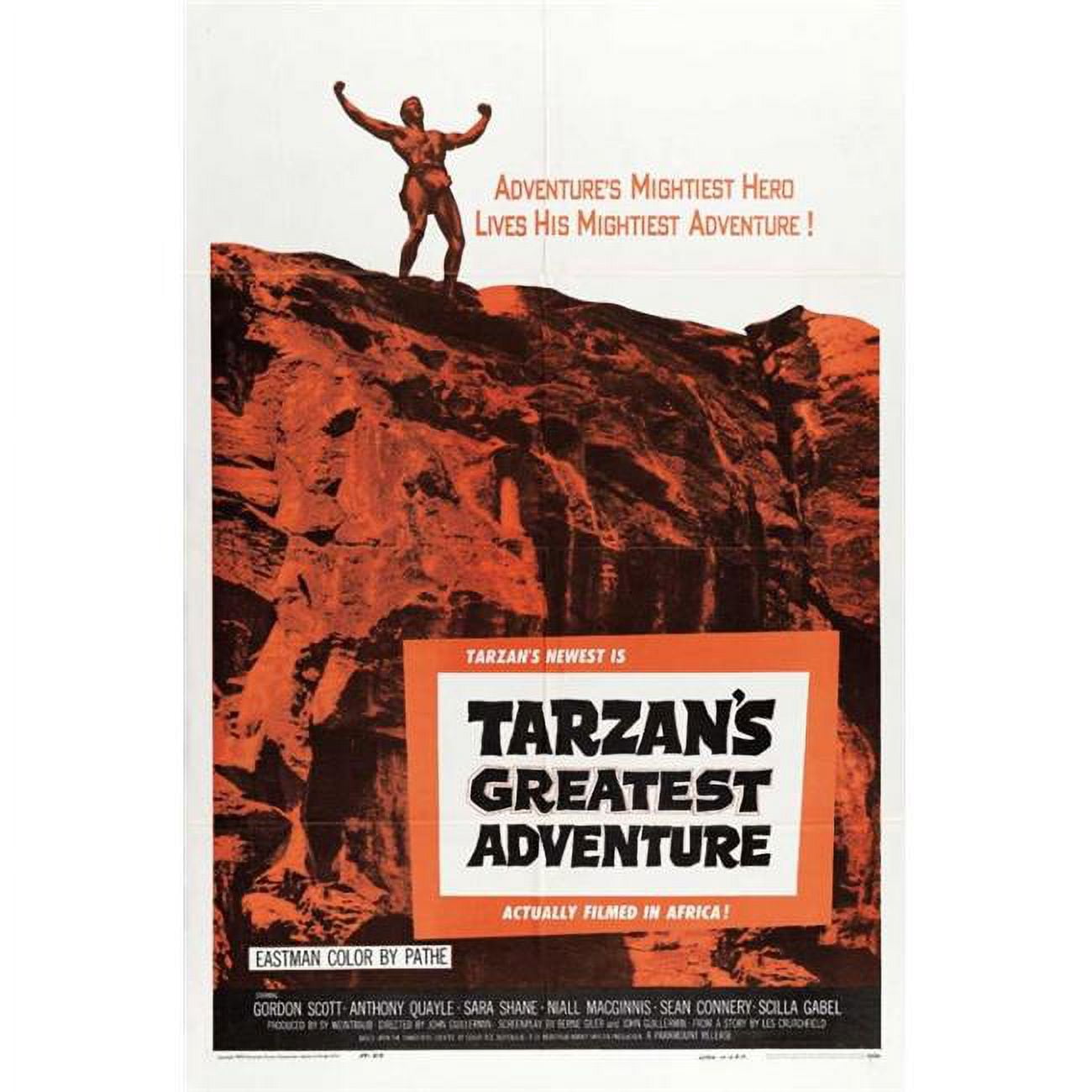 Posterazzi Tarzan's Greatest Adventure Movie Poster - 27 x 40 in ...