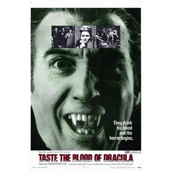 Posterazzi  Taste the Blood of Dracula Movie Poster - 11 x 17 in.