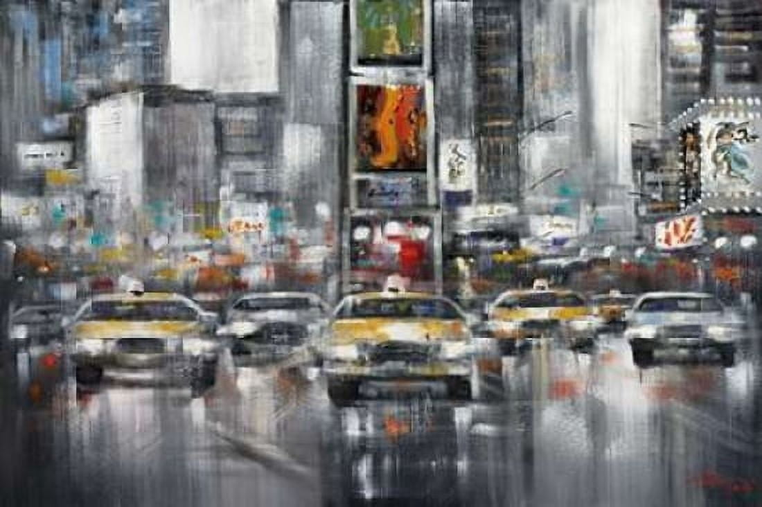 Posterazzi Taxi I Canvas Art - Madjid (20 x 28)