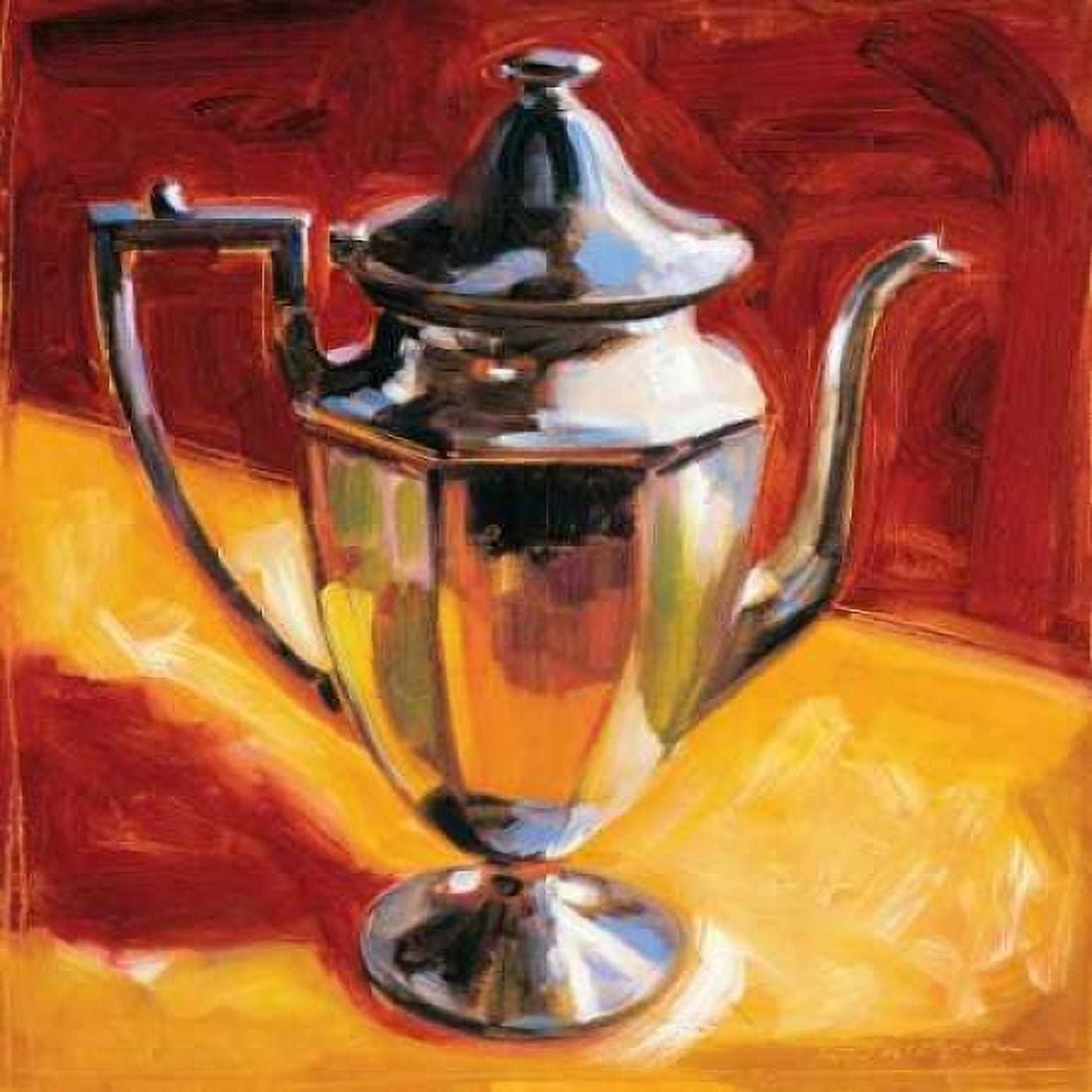 Posterazzi Tea Pot III Canvas Art - Sarah Waldron (24 x 24)