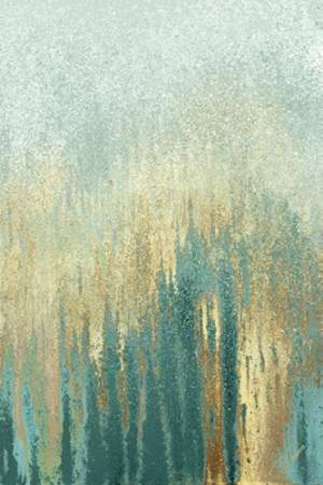 Posterazzi Teal Golden Woods Canvas Art - Roberto Gonzalez (20 x 28)