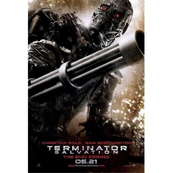 Posterazzi  Terminator Salvation - Style F Movie Poster