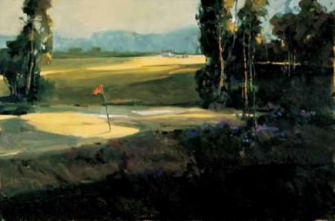 Posterazzi The 1st Tee Canvas Art - Ted Goerschner (24 x 36)