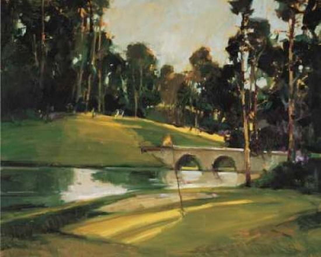 Posterazzi The 9th Tee Canvas Art - Ted Goerschner (24 x 30)
