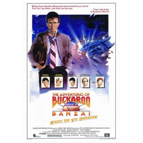 Posterazzi The Adventures of Buckaroo Banzai Across the Eighth Dimension Movie Poster - 27 x 40 in.