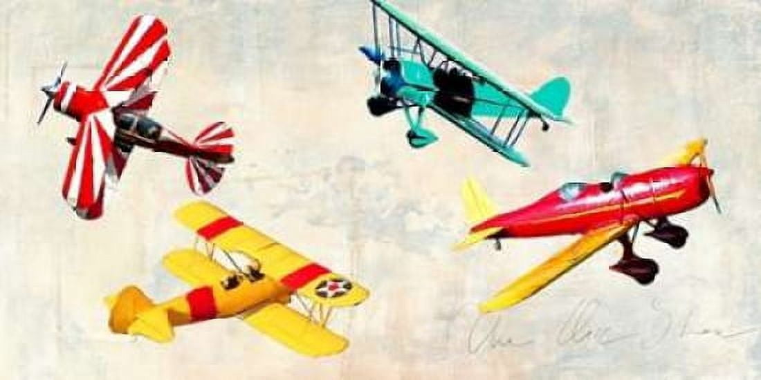Posterazzi The Air Show Canvas Art - Teo Rizzardi (10 x 20)
