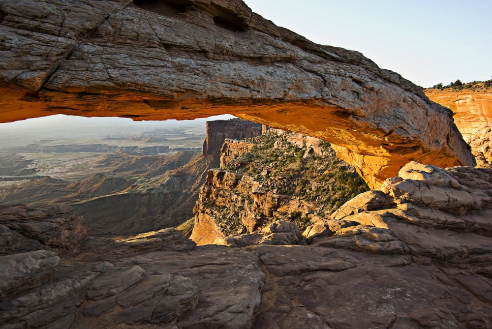 Posterazzi The Arch Arches National Park Moab Utah Usa Canvas Art - Robert Brown Design Pics (36 x 24)