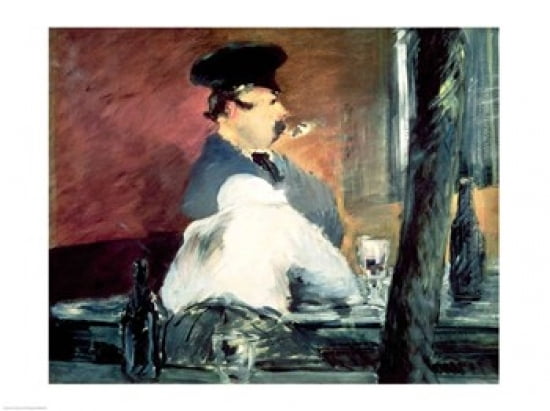 Posterazzi The Bar Canvas Art - Edouard Manet (36 x 24)