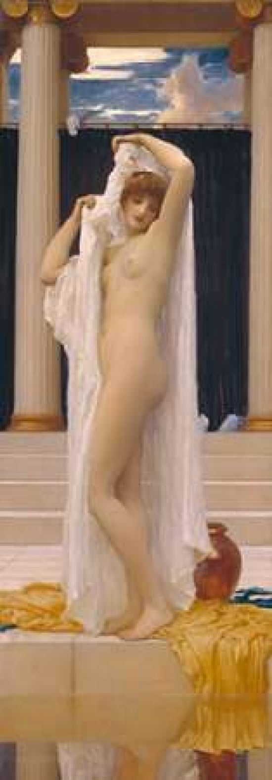 Posterazzi The Bath of Psyche Canvas Art - Frederic Leighton (10 x 20)