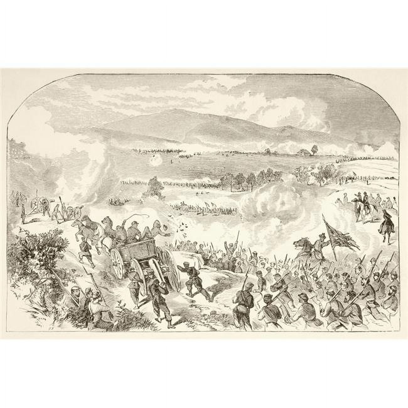 Posterazzi The Battle of Malvern Hill Also Known As The Battle of Poindexters Farm During The