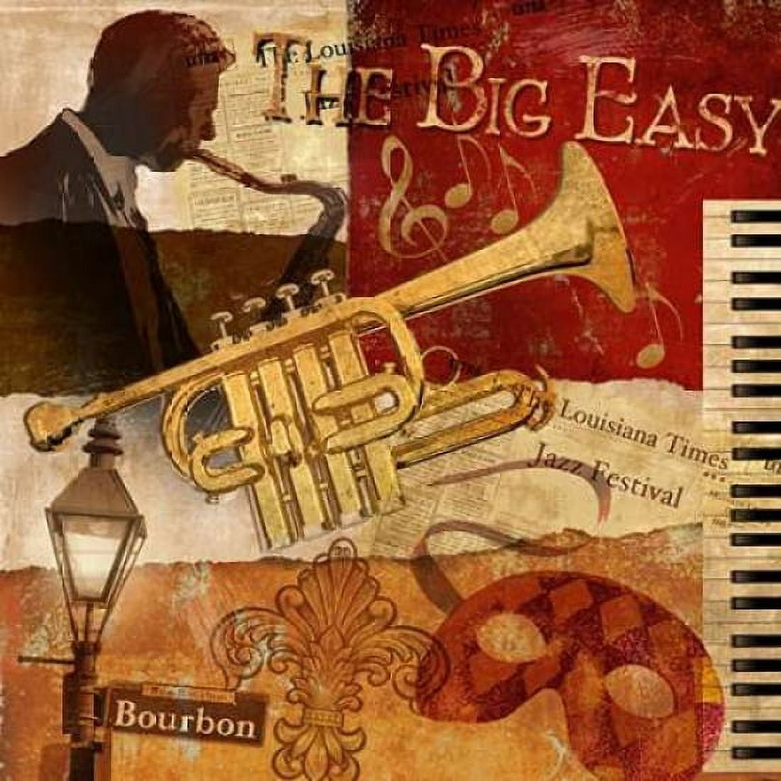 Posterazzi The Big Easy Canvas Art - Conrad Knutsen (24 x 24)
