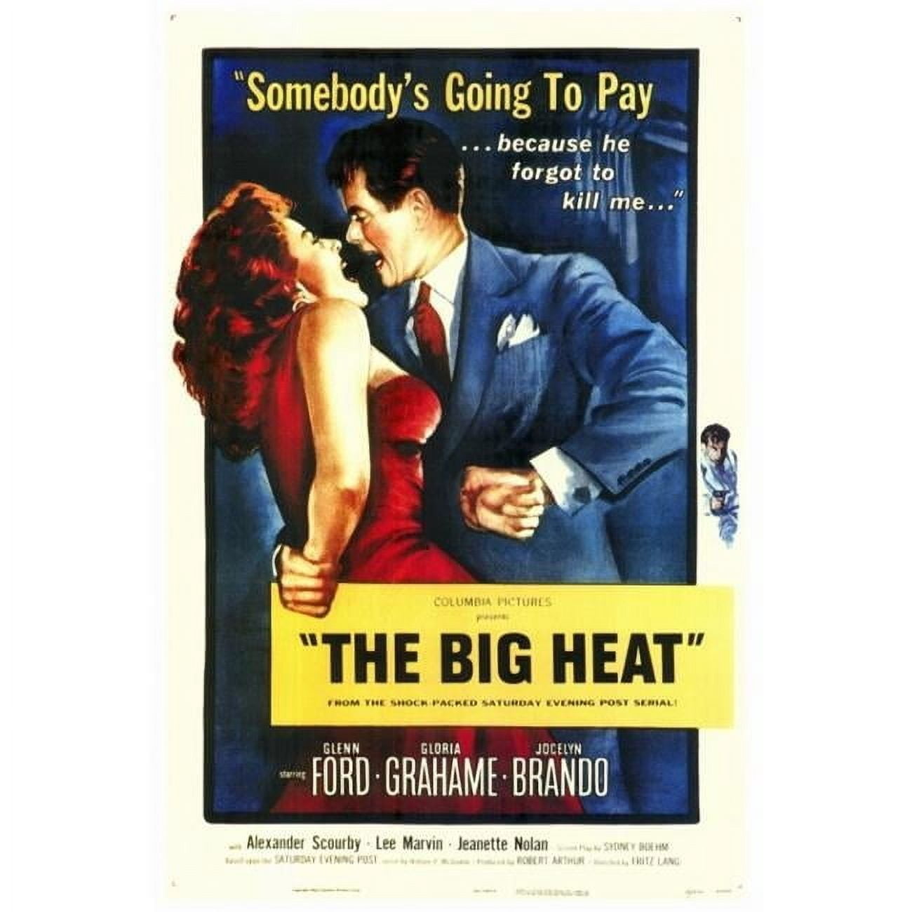 Posterazzi The Big Heat Movie Poster - 27 x 40 in. - Walmart.com