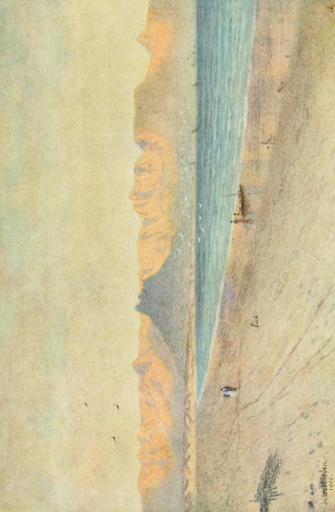 Posterazzi The Cape Peninsula 1910 False Bay Canvas Art - Wilhelm Westhofen (24 x 36)