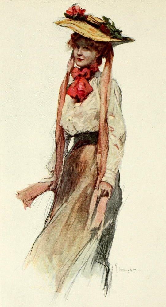 Posterazzi The Century Magazine 1905 Rose o the river Canvas Art - George Wright (24 x 36)