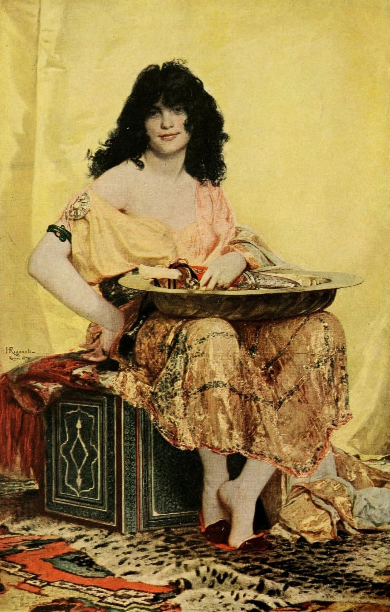 Posterazzi The Century Magazine 93 1917 Salome Canvas Art - Henri Regnault (24 x 36)