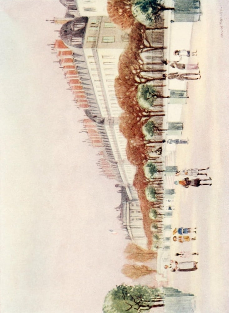 Posterazzi The Charm of Paris 1913 Tuileries Gardens Canvas Art - Harry Morley (24 x 36)