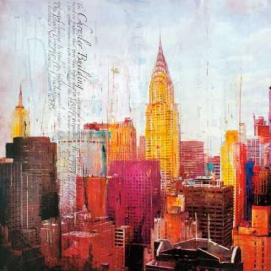 Posterazzi The City That Never Sleeps II Canvas Art - Markus Haub (24 x 24)
