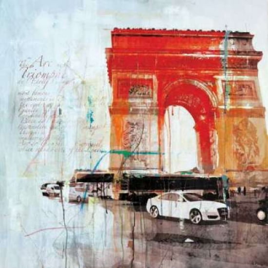 Posterazzi The City of Light II Canvas Art - Markus Haub (24 x 24)