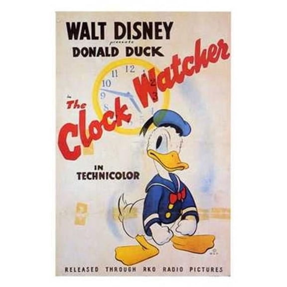 Posterazzi  The Clock Watcher Movie Poster - 11 x 17 in.