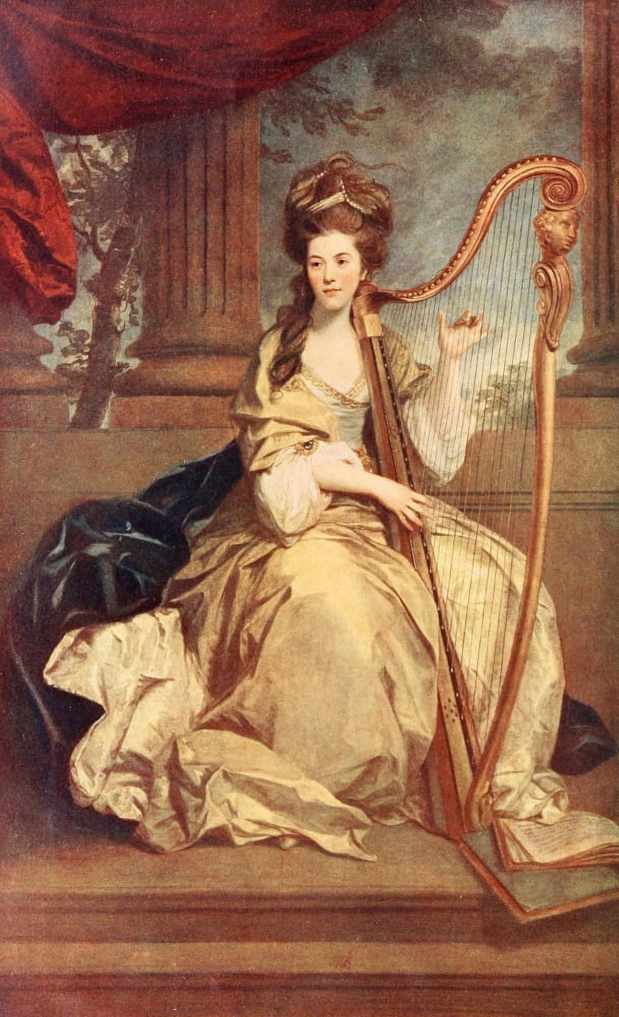 Posterazzi The Connoisseur 24 1909 Countess of Eglinton Canvas Art - Joshua Reynolds (24 x 36)