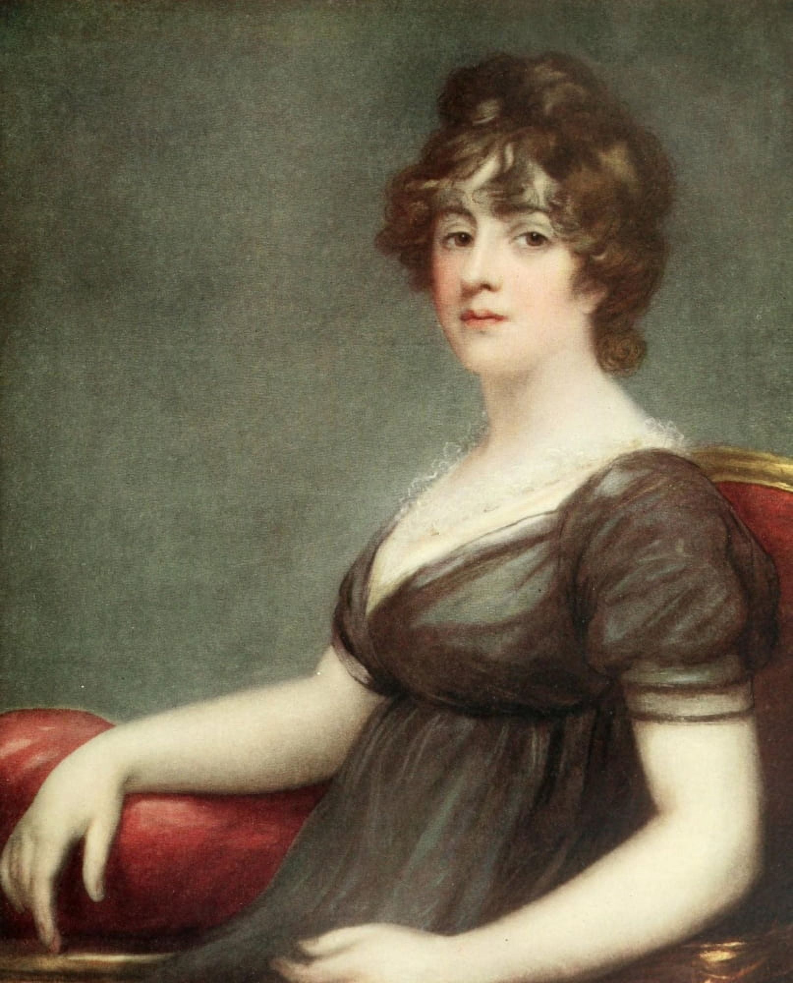 Posterazzi The Connoisseur 57 1920 Mrs Austin Canvas Art - John Russell (24 x 36)