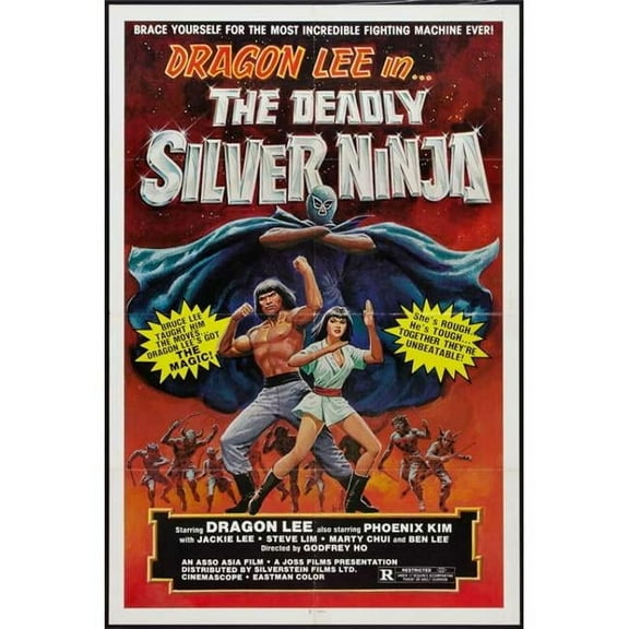 Posterazzi The Deadly Silver Ninja Movie Poster - 27 x 40 in.