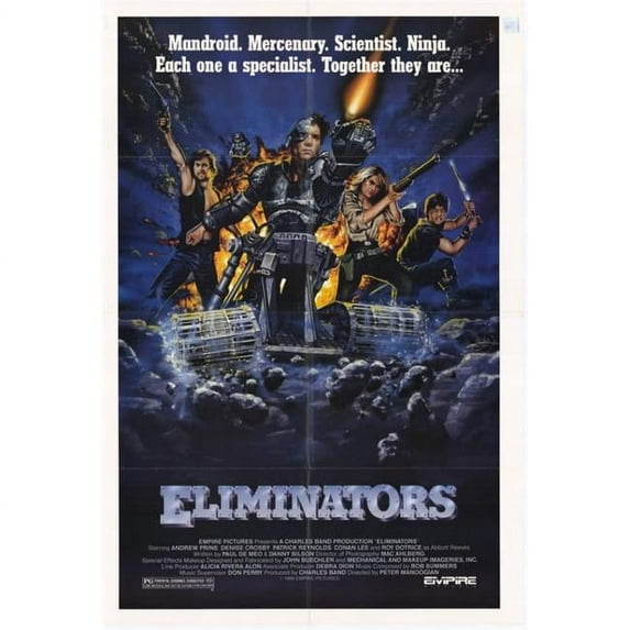 Posterazzi The Eliminators Movie Poster - 27 x 40 in.