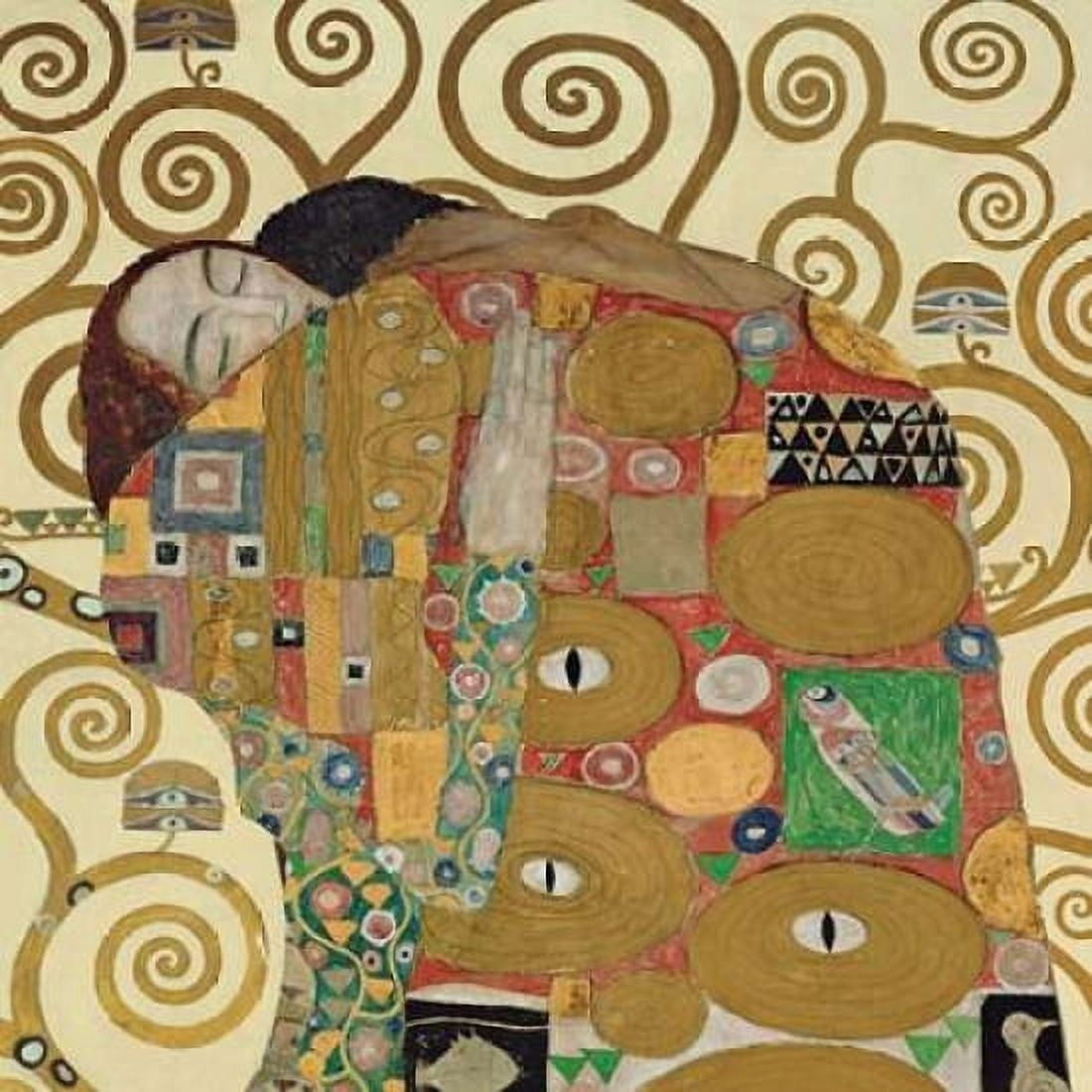 Posterazzi The Embrace Canvas Art - Gustav Klimt (24 x 24)