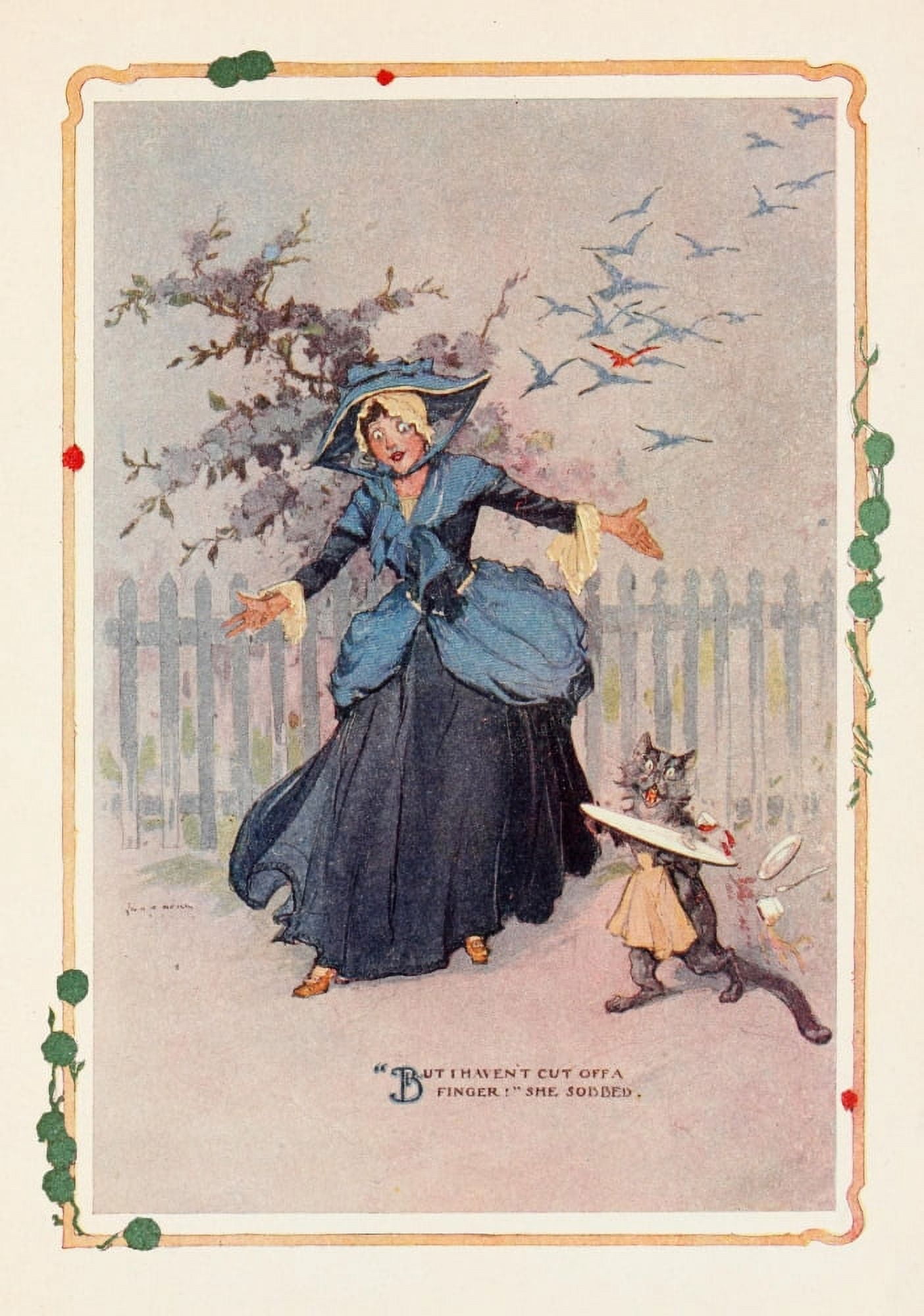 Posterazzi The Emerald City of Oz 1910 I havent cut off a finger Canvas Art - John R Neill (24 x 36)