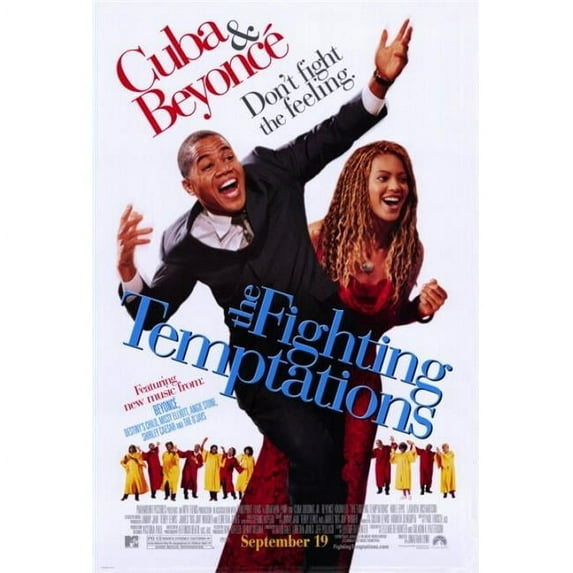 Posterazzi MOVEH1664 The Fighting Temptations Movie Poster - 27 x 40 in.