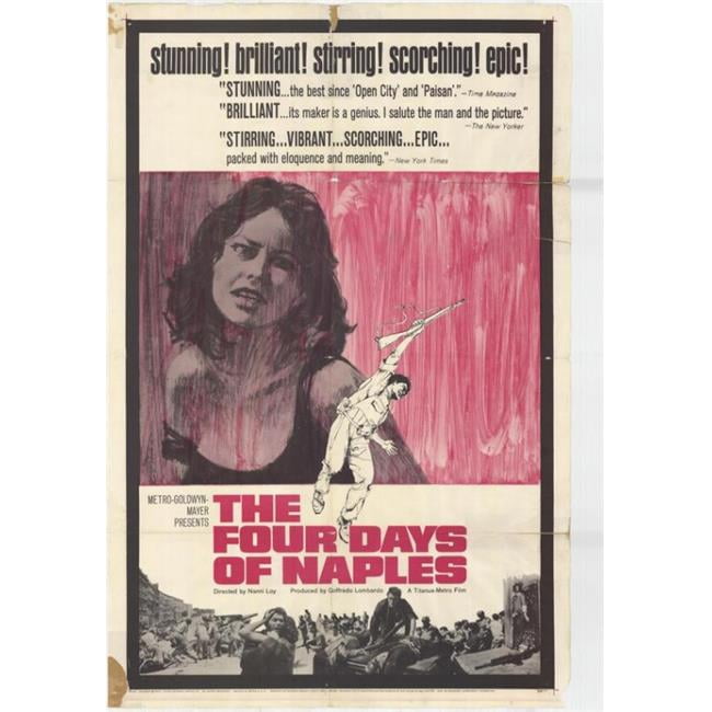Posterazzi The Four Days of Naples Movie Poster - 27 x 40 in. - Walmart.com