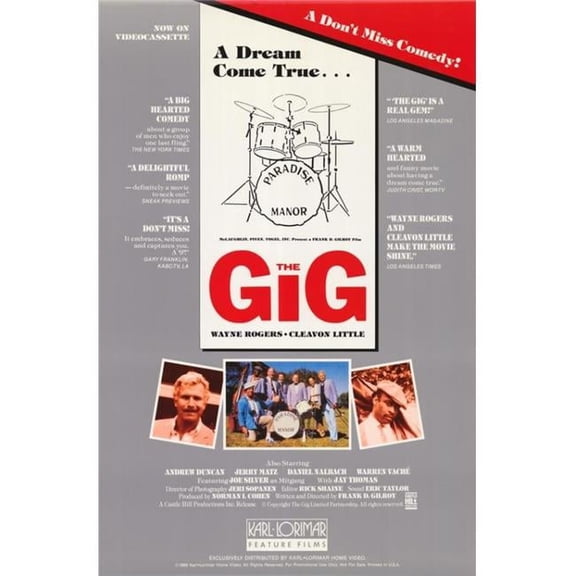 Posterazzi The Gig Movie Poster - 27 x 40 in.