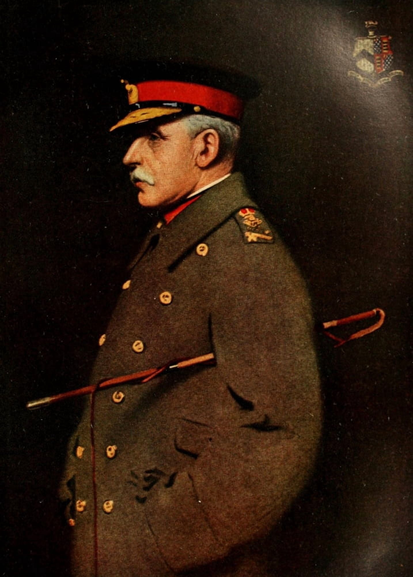 Posterazzi The Great War 1917 Field Marshal Sir John French Canvas Art - John Helier Lander (24 x 36)