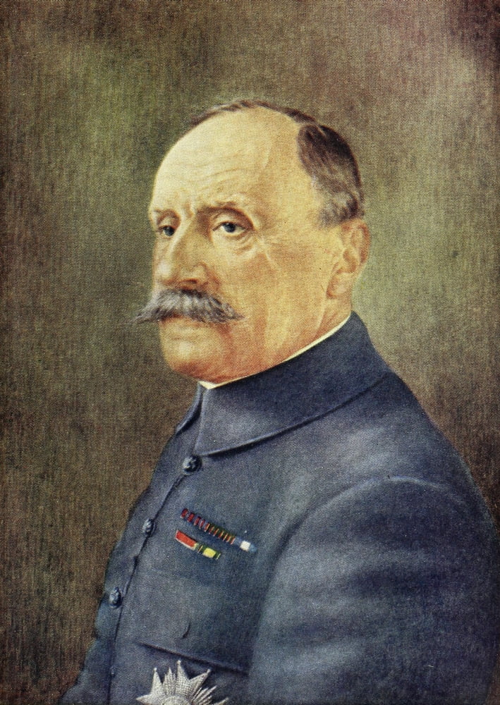 Posterazzi The Great War 1917 Marshal Ferdinand Foch Canvas Art - Unknown (24 x 36)