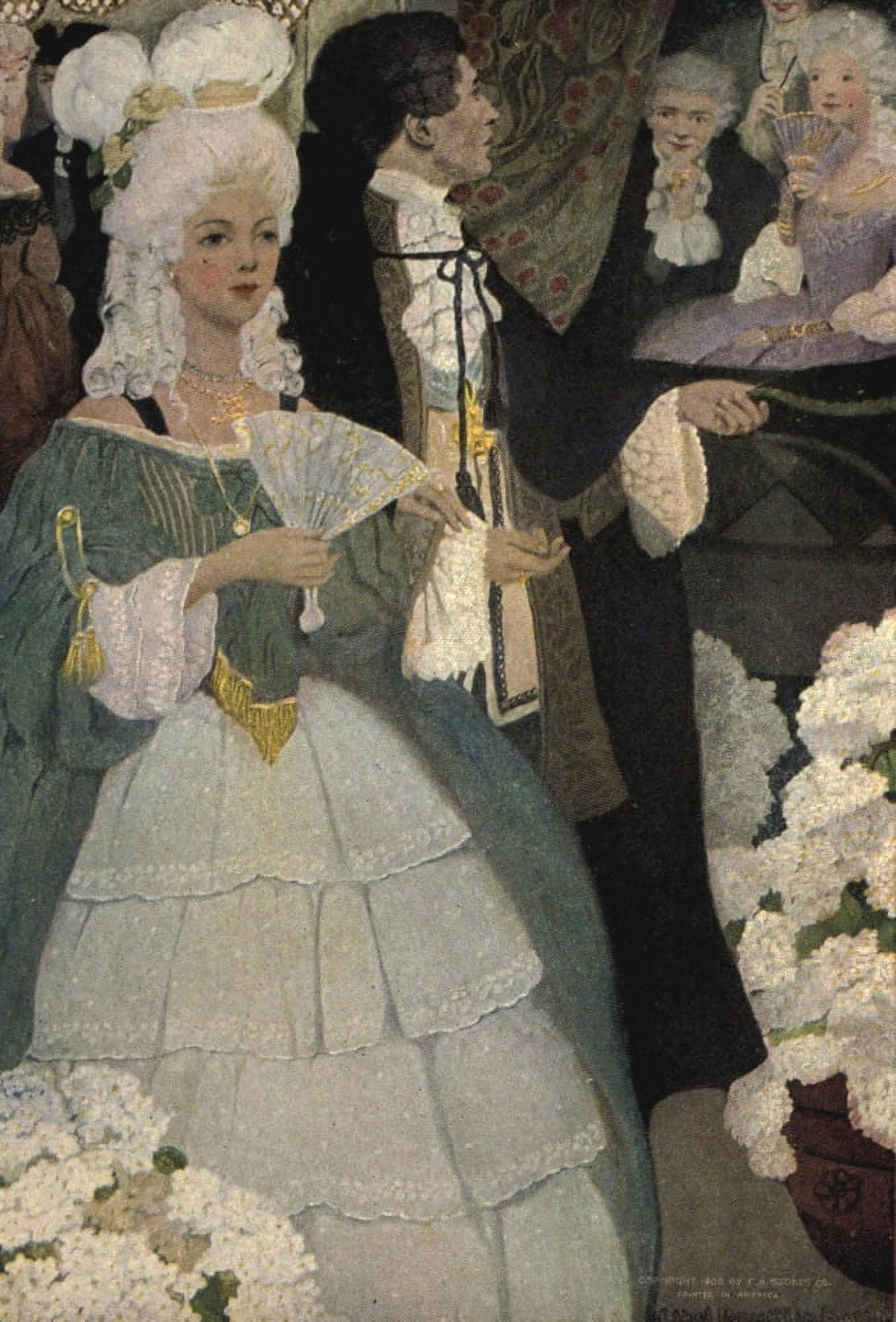 Posterazzi The Heart of Lady Anne 1905 At the theatre Canvas Art - Ethel Franklin Betts (24 x 36)