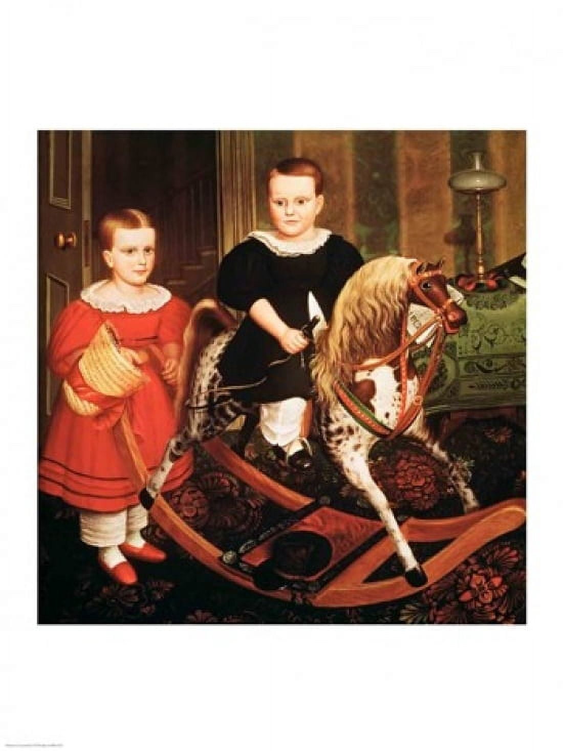 Posterazzi The Hobby Horse c1840 Canvas Art - (24 x 36)