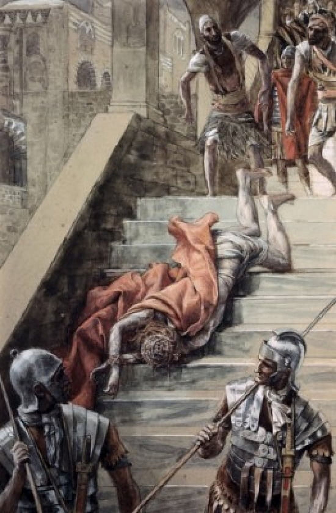 Posterazzi The Holy Stair James Tissot (1836-1902French) Canvas Art - James Tissot (24 x 36)