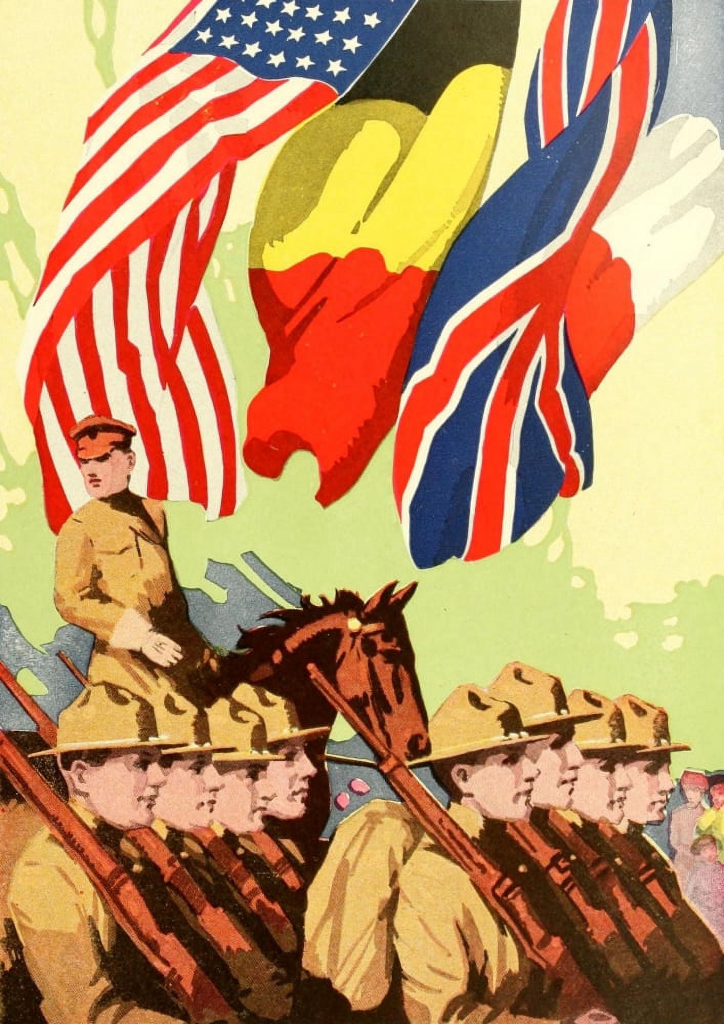 Posterazzi The Honor Roll 1919 Army Canvas Art - Unknown (24 x 36)