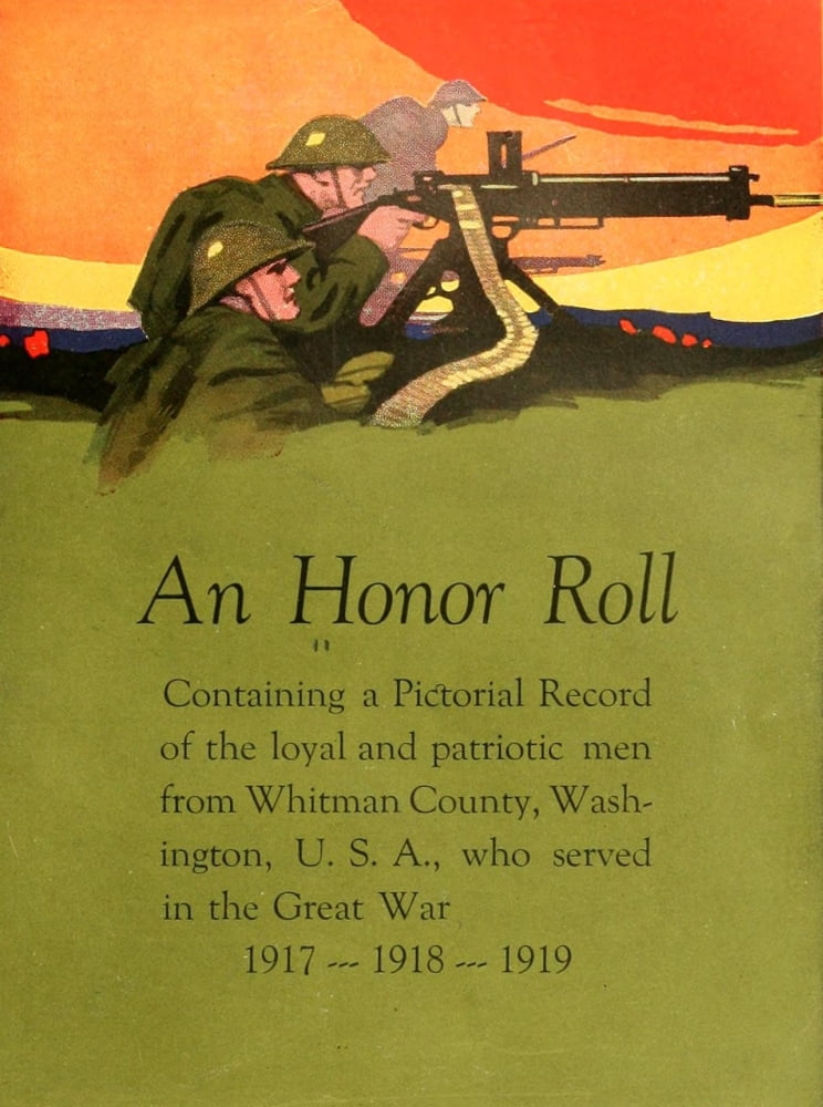 Posterazzi The Honor Roll 1919 Automatic weapon Canvas Art - Unknown (24 x 36)